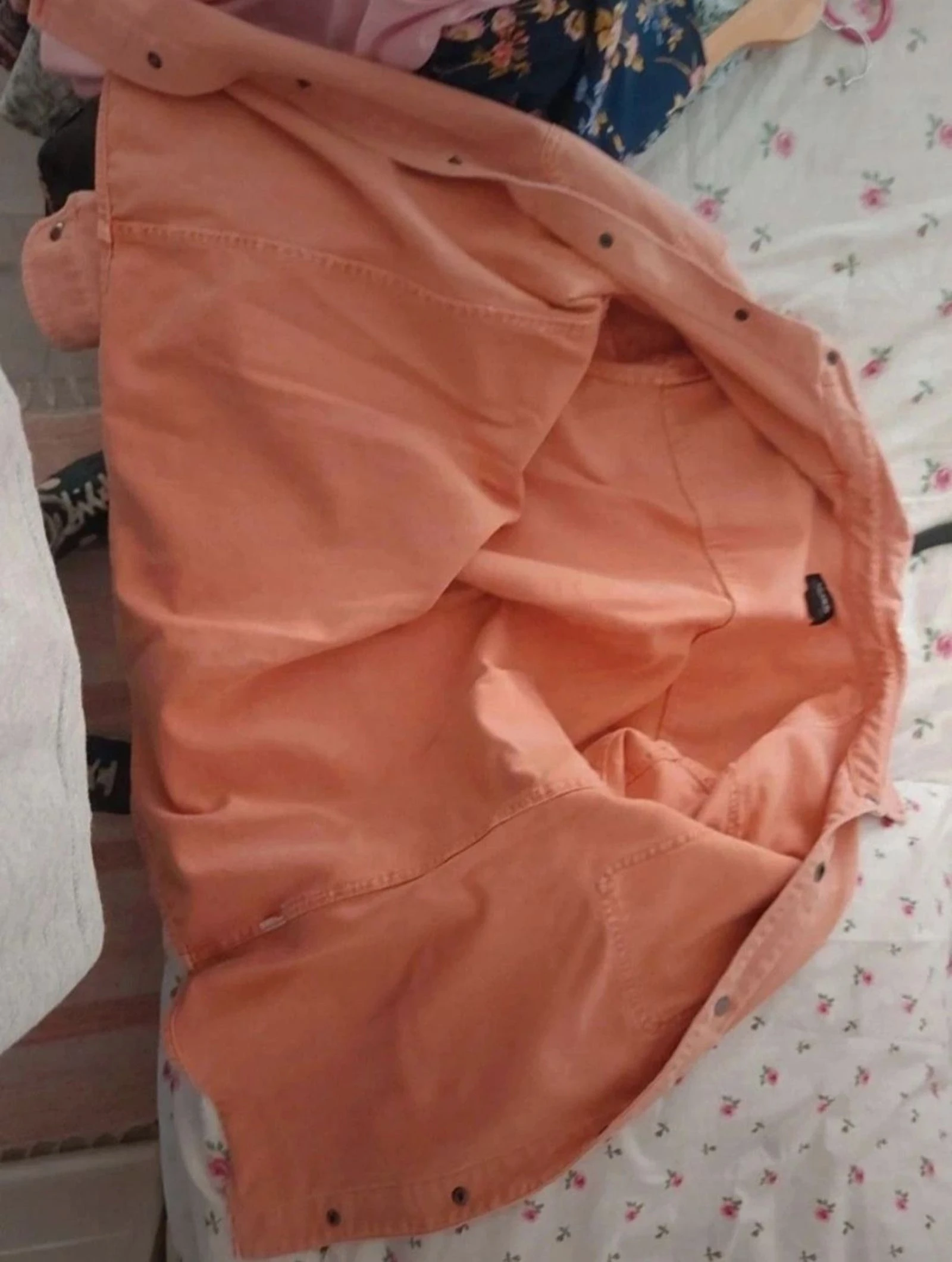 Pull & Bear Salmon Coat – photo 4